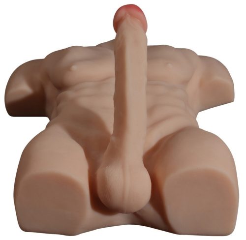 Lifelike male masturbator – 20 cm torso model