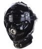 Sm No Sensor – glittering black mask made of premium material