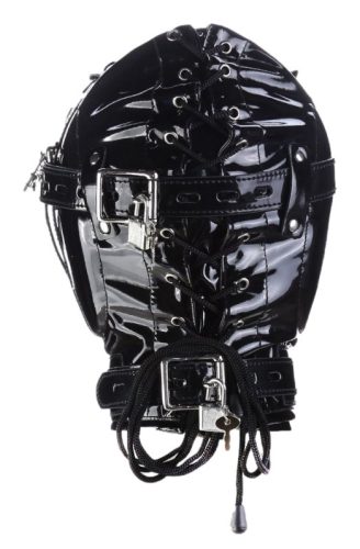 Sm No Sensor – glittering black mask made of premium material