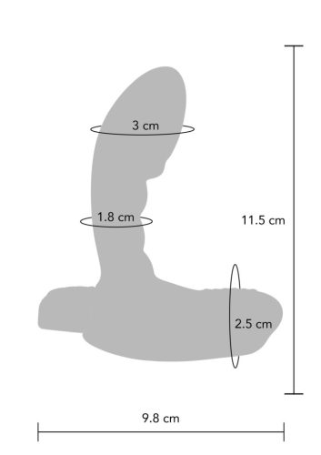 Heroic P-Spot – Vibrating Prostate 8x3 cm