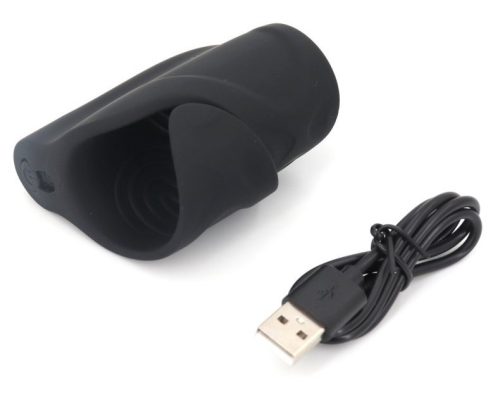 Vibráló maszturbáló hüvely – WAND STARTER, 7 cm