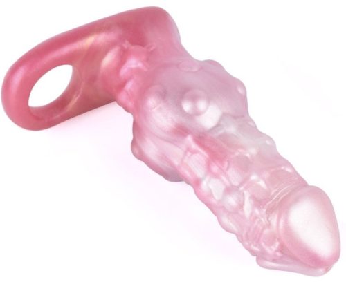 Toadix - Premium penis sheath, 17 x 6 cm, pink