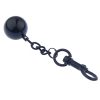 Premium Metal Testicle Stretcher - M 32mm, 20mm high, 435g, black