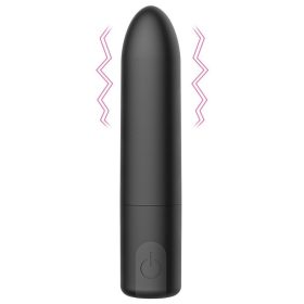 Mini Vibro Happy – érzéki vibrátor fekete színben