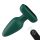 Premium Green Silicone Vibrating Anal Plug 10 x 4.2 cm