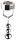 Premium metal testicular crucifix – size 36mm M, 370g
