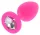 Bijou Diamond – Premium Pink Anal Plug M 7x3.5 cm