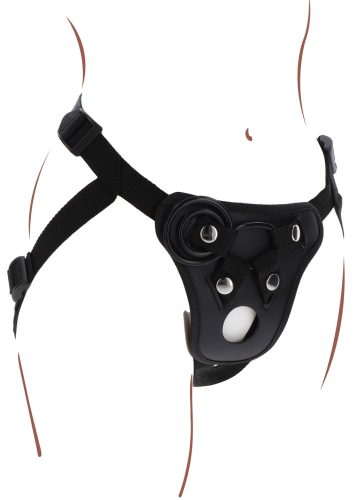 Prémium övvel rögzíthető dildo - élvezetes felfedezés