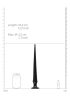 Prémium Ass Spike – hosszú anál dugó 33 cm hosszú