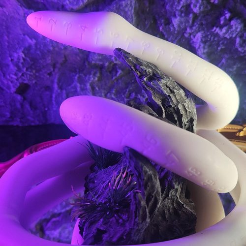 Ultra Snake – long premium 120 x 2.7 cm, white