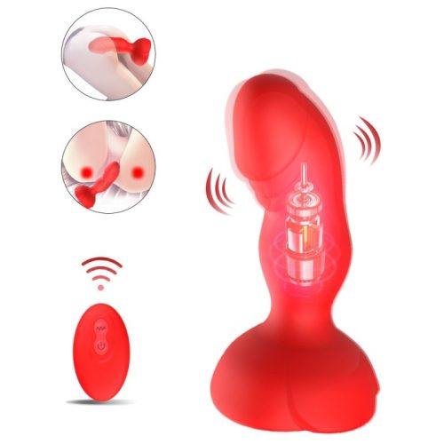 Rosy Juliet – vibrant plug, sensual experience in red