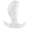 G-spot trainer – translucent vibrating plug