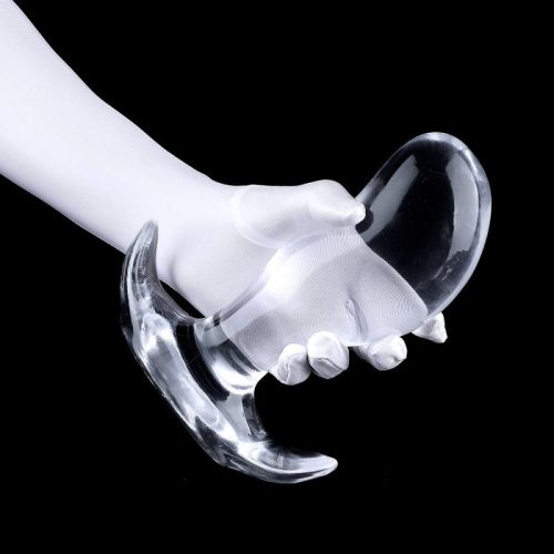 Premium G-spot trainer – transparent vibrating device