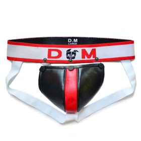 Jockstrap Neo Dungeon – black-and-red premium bottom