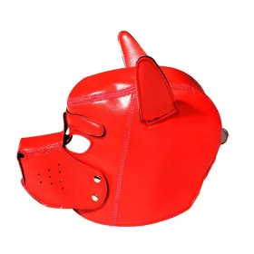 Puppy Smart Hood – stílusos, piros fejfedő kutyusoknak
