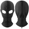 Open n°2 Black – fashionable balaclava with zipper