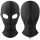 Open n°2 Black – fashionable balaclava with zipper