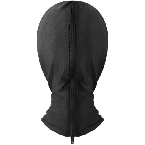 Open n°2 Black – fashionable balaclava with zipper