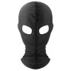 Open n°2 Black – fashionable balaclava with zipper