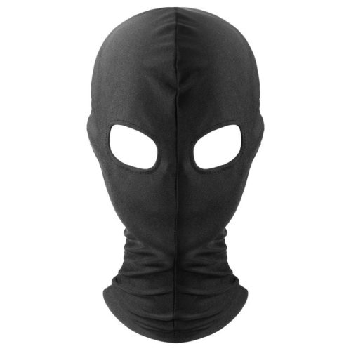 Open n°2 Black – fashionable balaclava with zipper