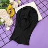 Open n°2 Black – fashionable balaclava with zipper