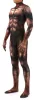 Wolf costume - brown premium overalls