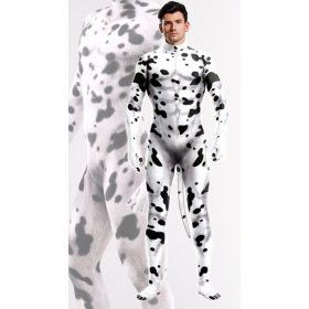   Dalmatian Dog Costume – Premium Black and White Cosplay Costume
