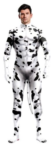 Dalmatian Dog Costume – Premium Black and White Cosplay Costume