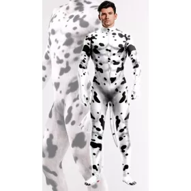 Dálmány dog cosplay costume – black and white elegance