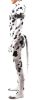 Dálmány dog cosplay costume – black and white elegance
