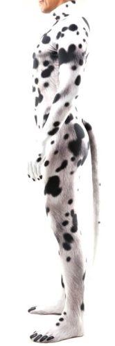 Dálmány dog cosplay costume – black and white elegance