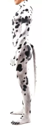 Dalmatian dog cosplay costume – black and white style