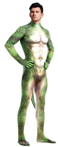 DRAGON Green – green lizard cosplay costume