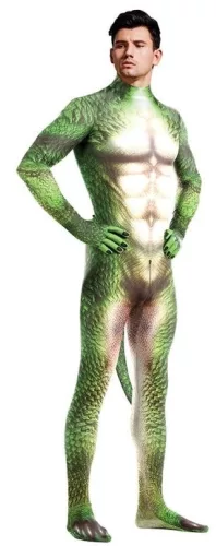 DRAGON Green – green lizard cosplay costume