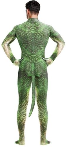 DRAGON Green – green lizard cosplay costume