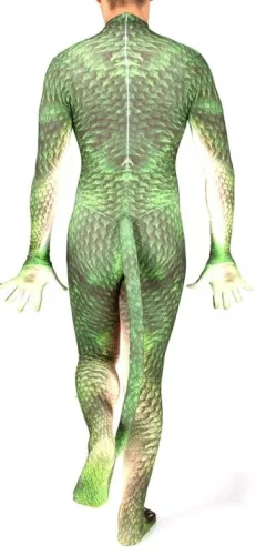 DRAGON Green – green lizard cosplay costume