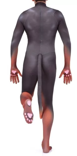 Black and Red Doberman Cosplay Costume