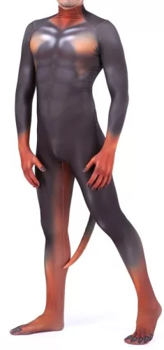 Black and Red Doberman Cosplay Costume