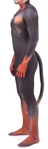 Black and Red Doberman Cosplay Costume
