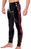 Xrub – black-red latex trousers with front-back zippers
