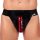 Xrub – black-red latex with jockstrap zipper