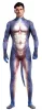 Blue-White Raptus – Dino Cosplay Costume for Adults