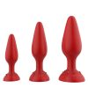 Rolarose Plugs 3-piece set – red, premium experience