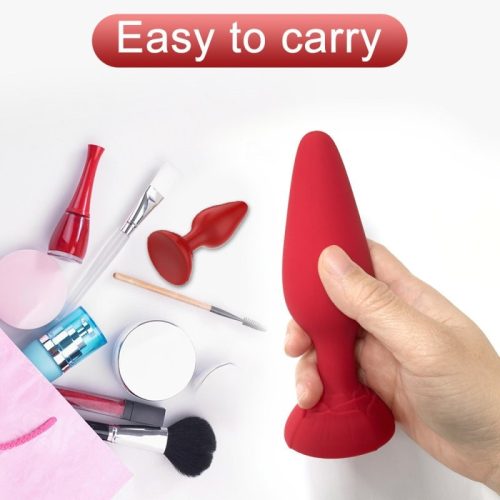 Rolarose Plugs 3-piece set – red, premium experience