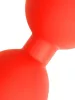 Anal balls - flexible eggs M - 45 x 5 cm - red