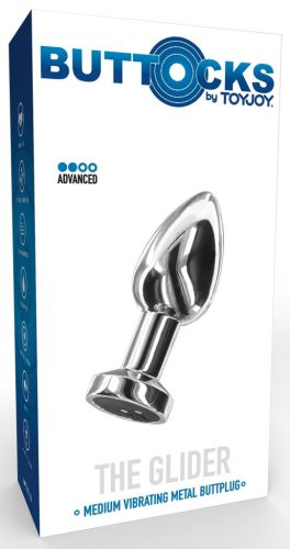 Vibráló Plug – érzéki analóg játékszer 7,4 x 3,4 cm