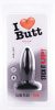 Plug Slim M I Love Butt – Premium Anal Accessory, Black