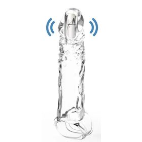   Extyvizz – vibrating penis finger, transparent, 13 x 3.5 cm