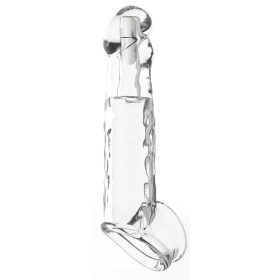 Silyvizz - vibrating penis vagina, transparent 16 x 4 cm