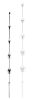 Brano – metal urethra pampering rod 22 cm long